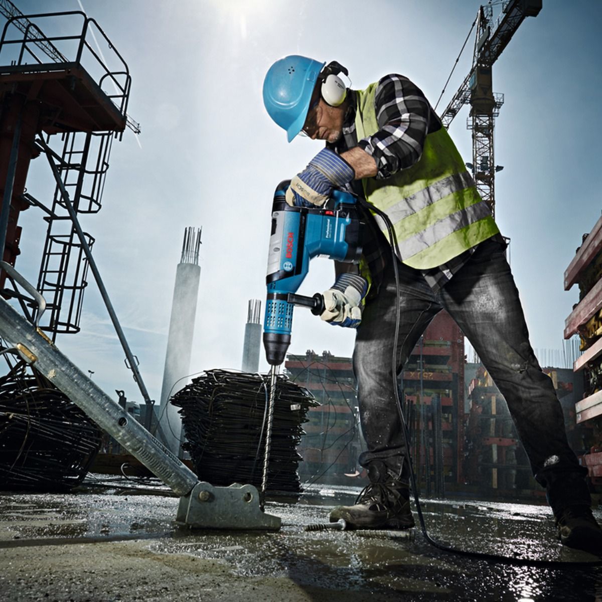 Martillo perforador con SDS max GBH 12-52 DV Professional 10