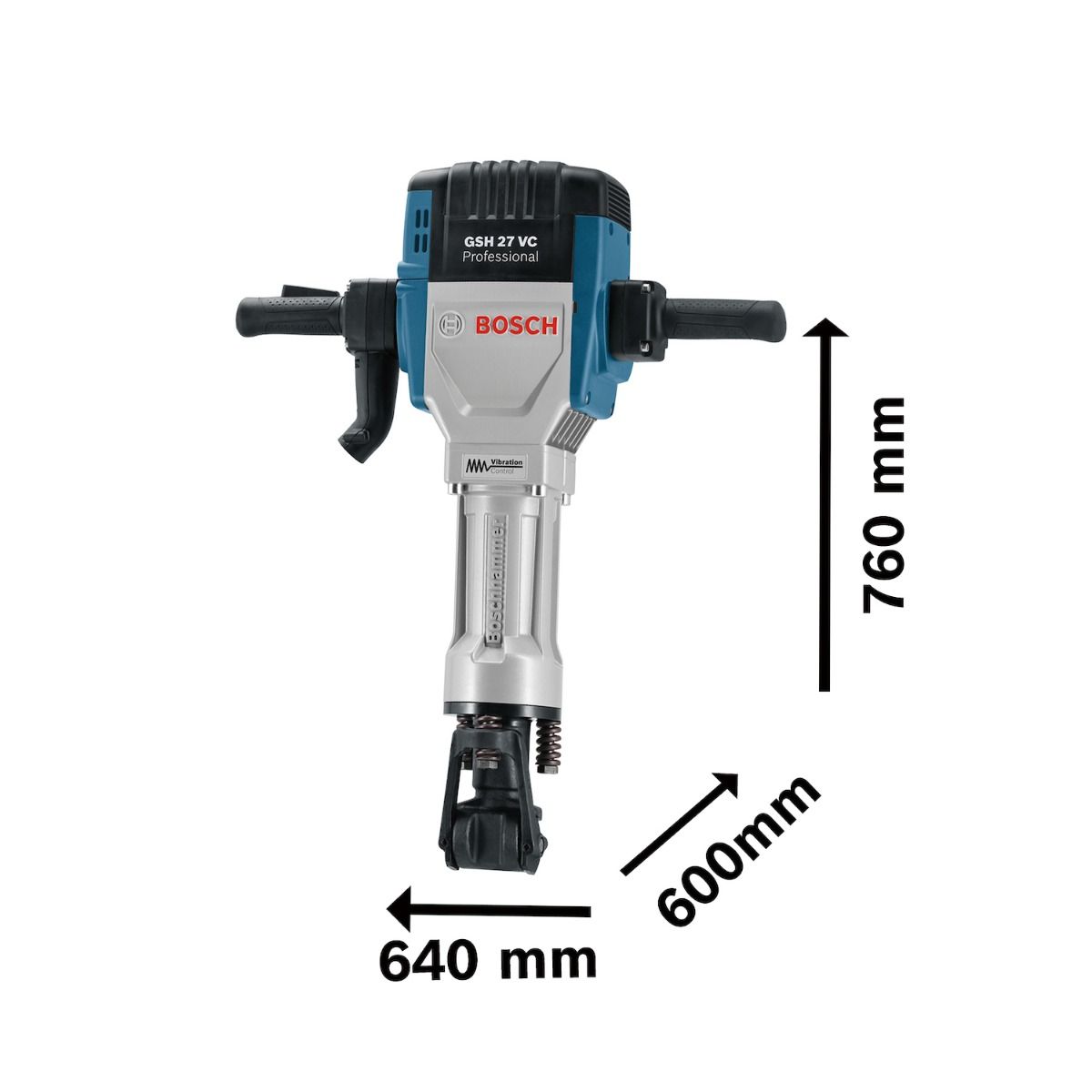 Martillo demoledor 1500W 1130A Bosch 5