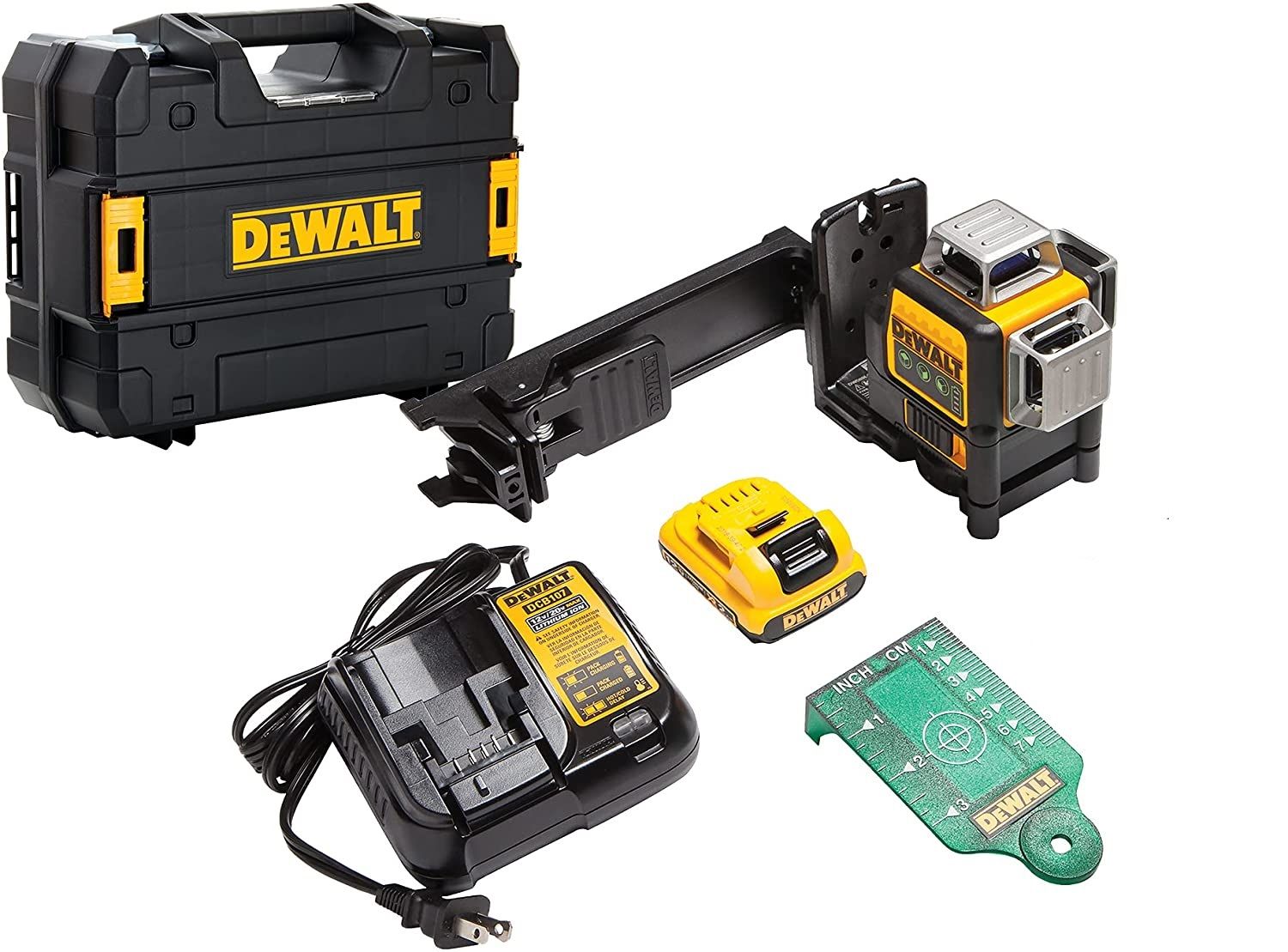Nivel Laser de 3X360° Luz Verde 12V DW089LG DeWalt