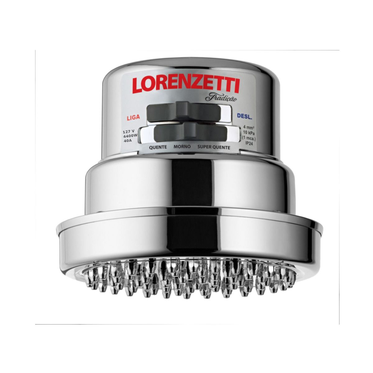 Regadera 4 temperaturas Tradicao Lorenzetti 2
