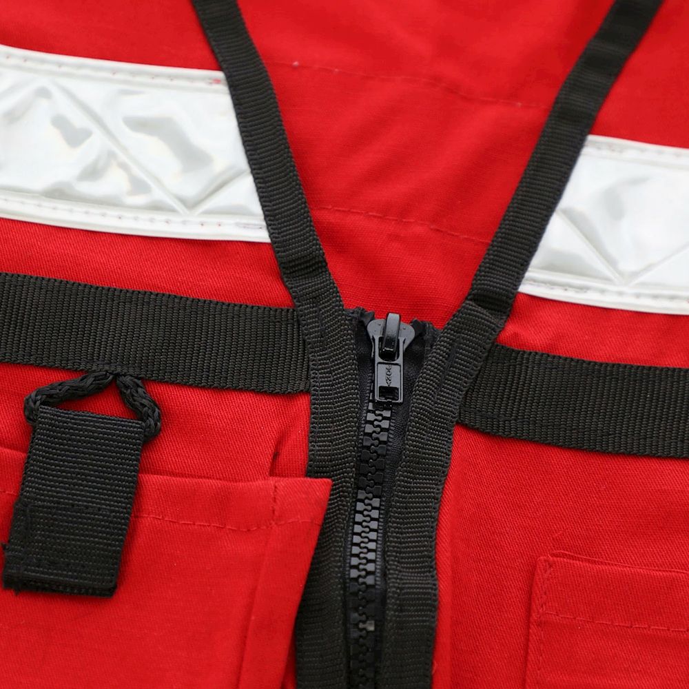 Chaleco Brigadista Rojo Cabel 4