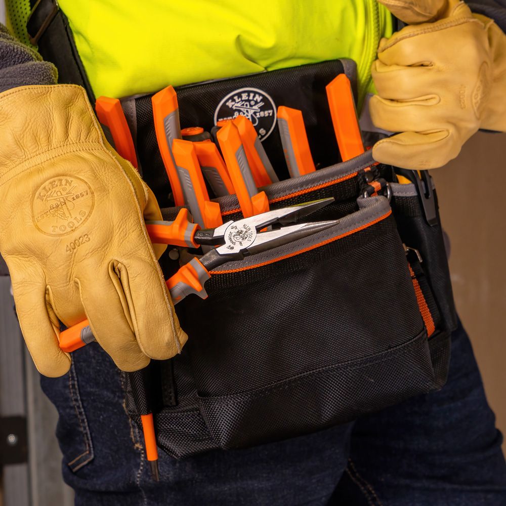 Pinza de punta larga con aislamiento 8” 2038RINS Klein Tools 7