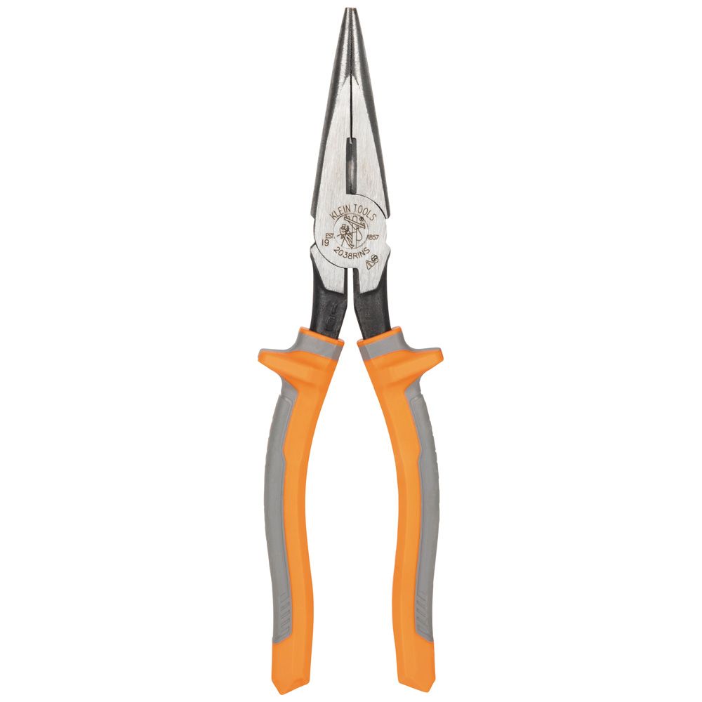 Pinza de punta larga con aislamiento 8” 2038RINS Klein Tools 4