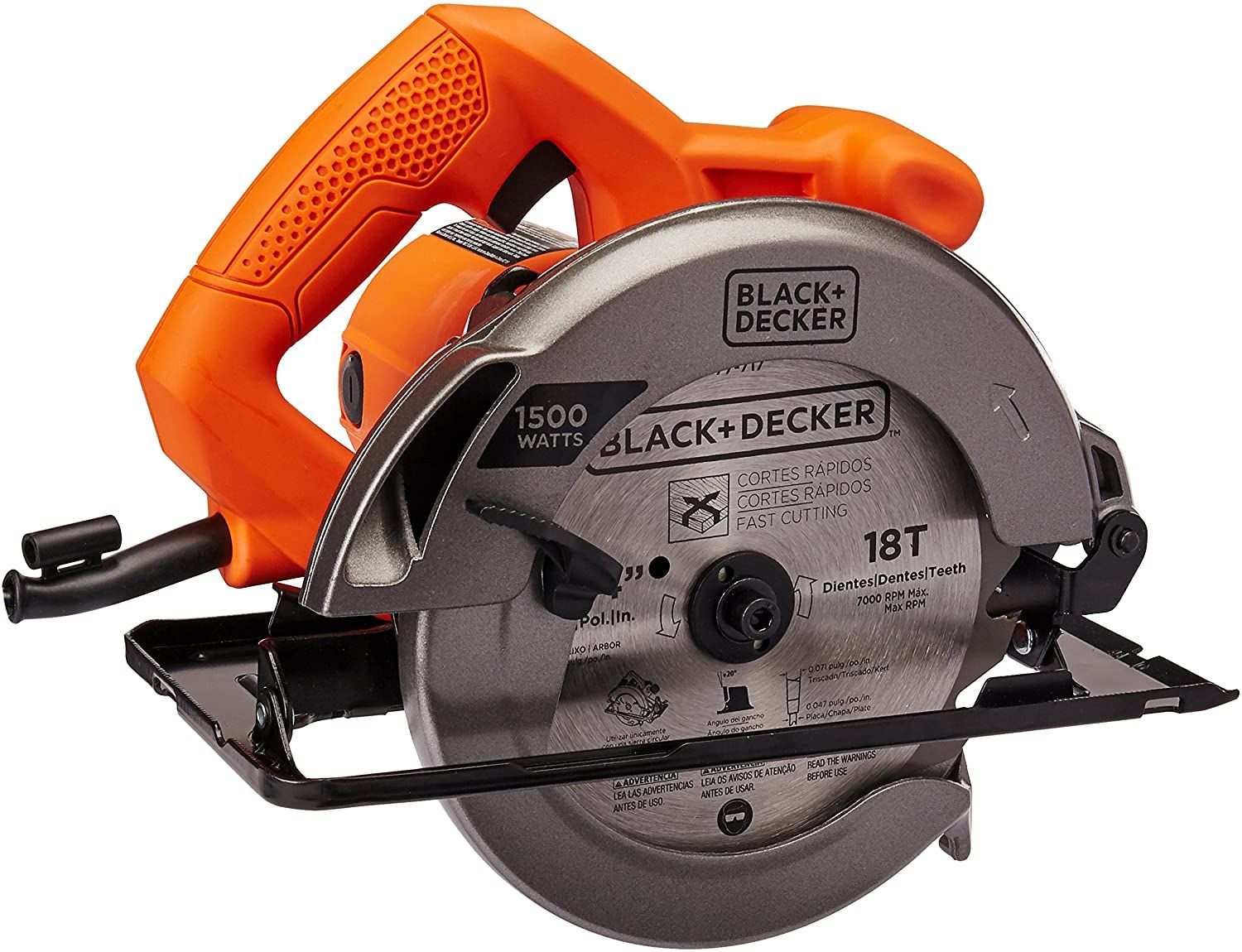 Sierra circular 7-1/4 Pulg 1,500W CS1024-B3 Black&amp;Decker