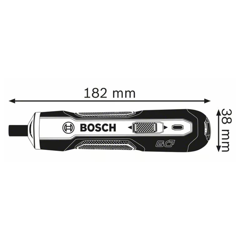 Atornillador 3,6V 0 - 360 rpm BOSCH GO 19H2.1 Bosch 2