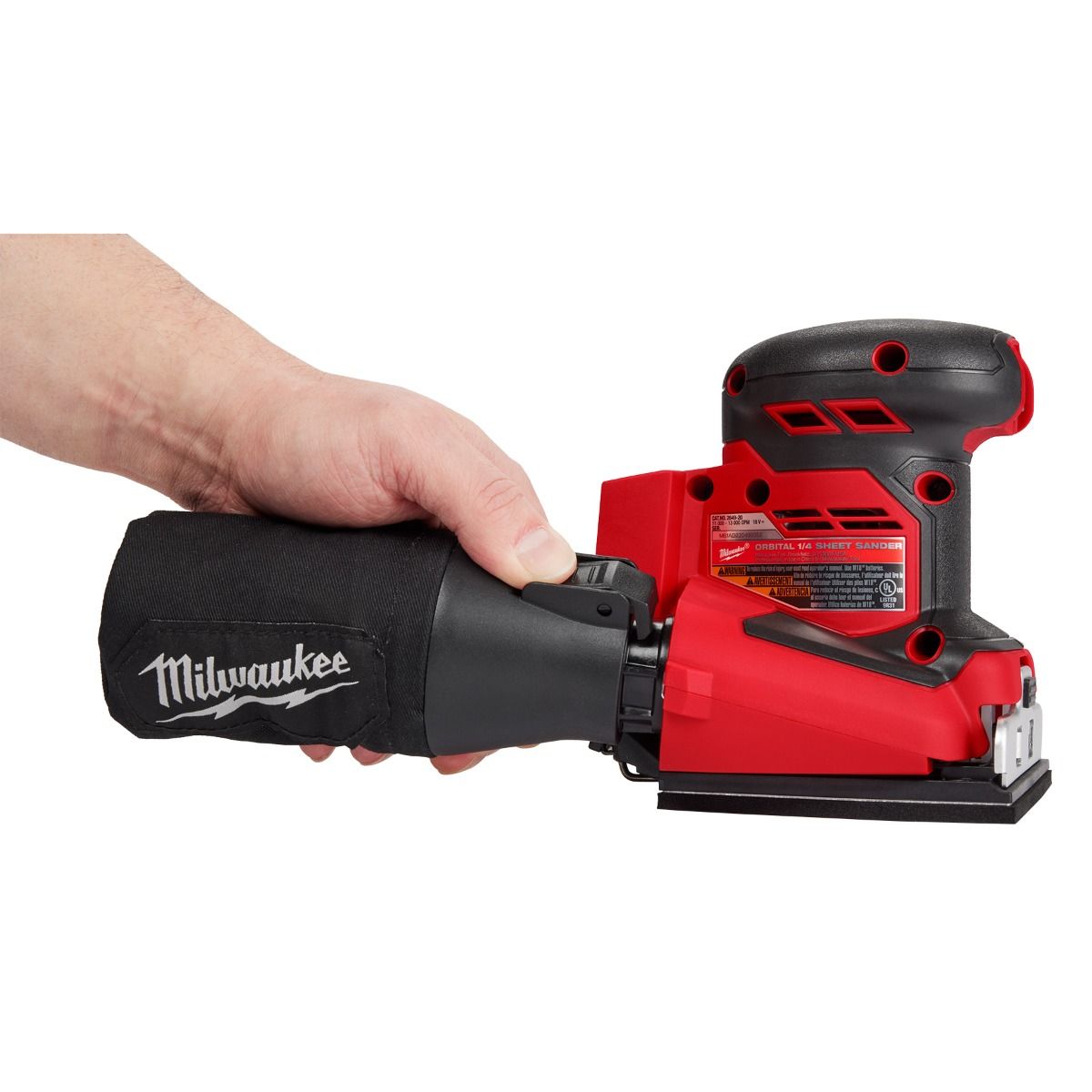 Lijadora Orbital 1/4" M18™ 2649-20 Milwaukee 9