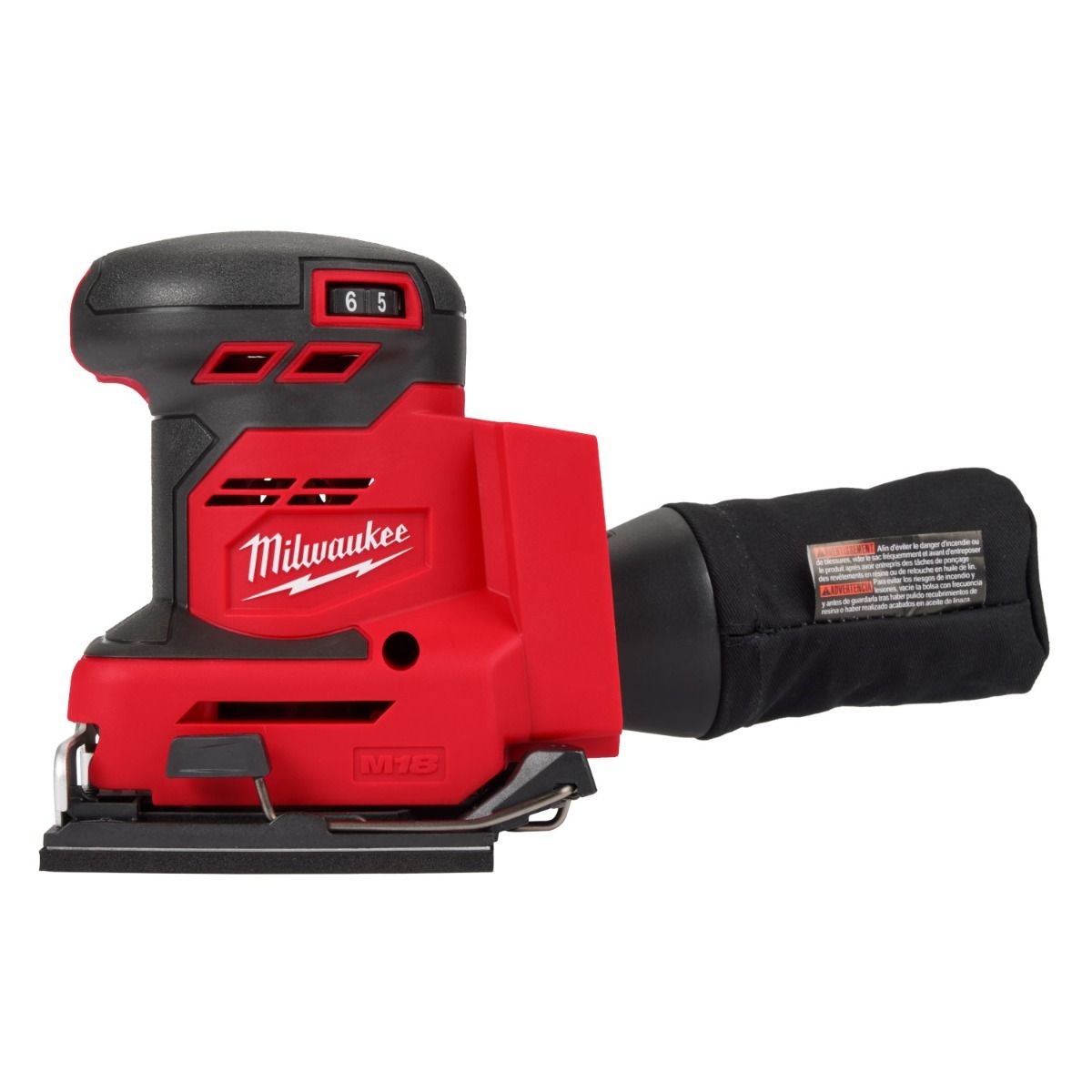 Lijadora Orbital 1/4" M18™ 2649-20 Milwaukee 4