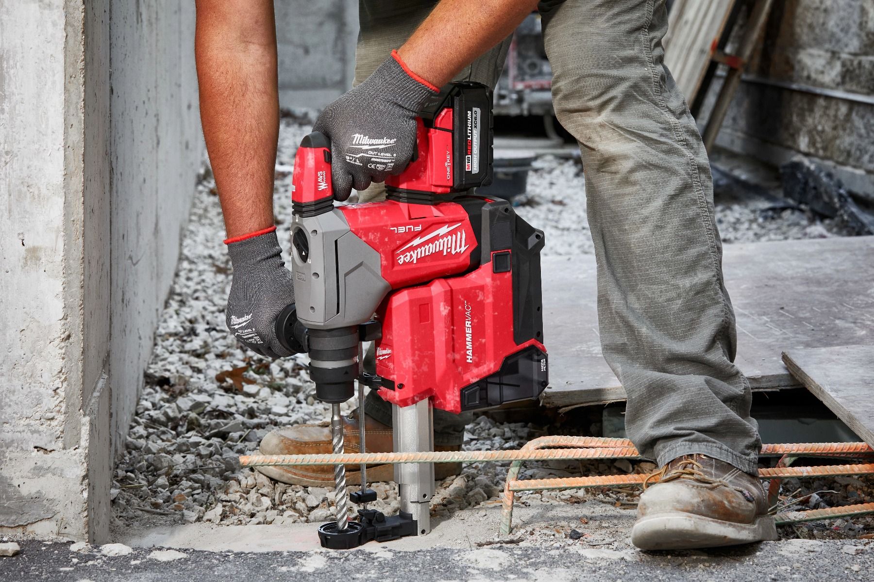 Martillo Rotativo M18 FUEL™ SDS Plus de 1-1/8" 2915-22DE Milwaukee 4