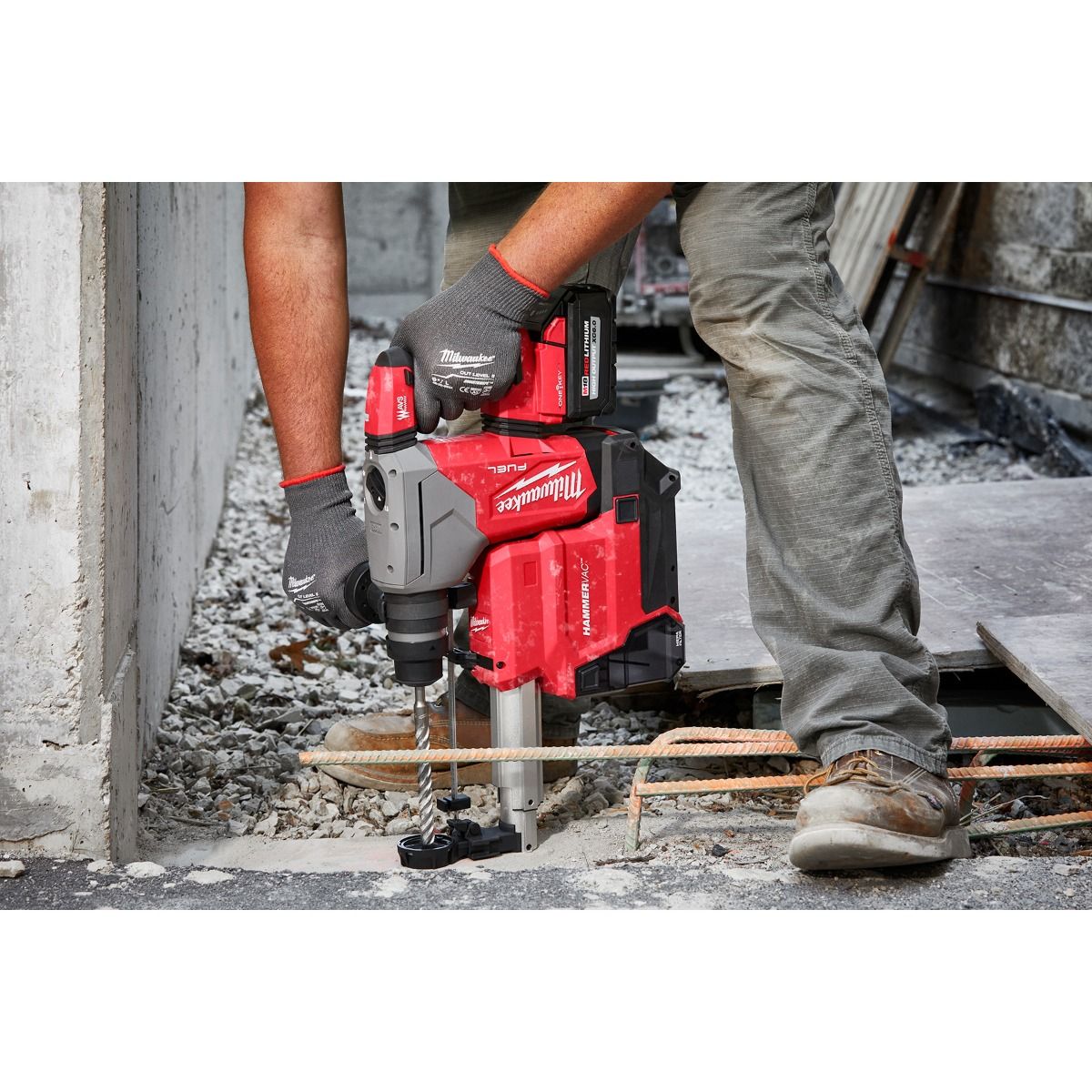 Martillo Rotativo M18 FUEL™ SDS Plus de 1-1/8" 2915-22DE Milwaukee 8