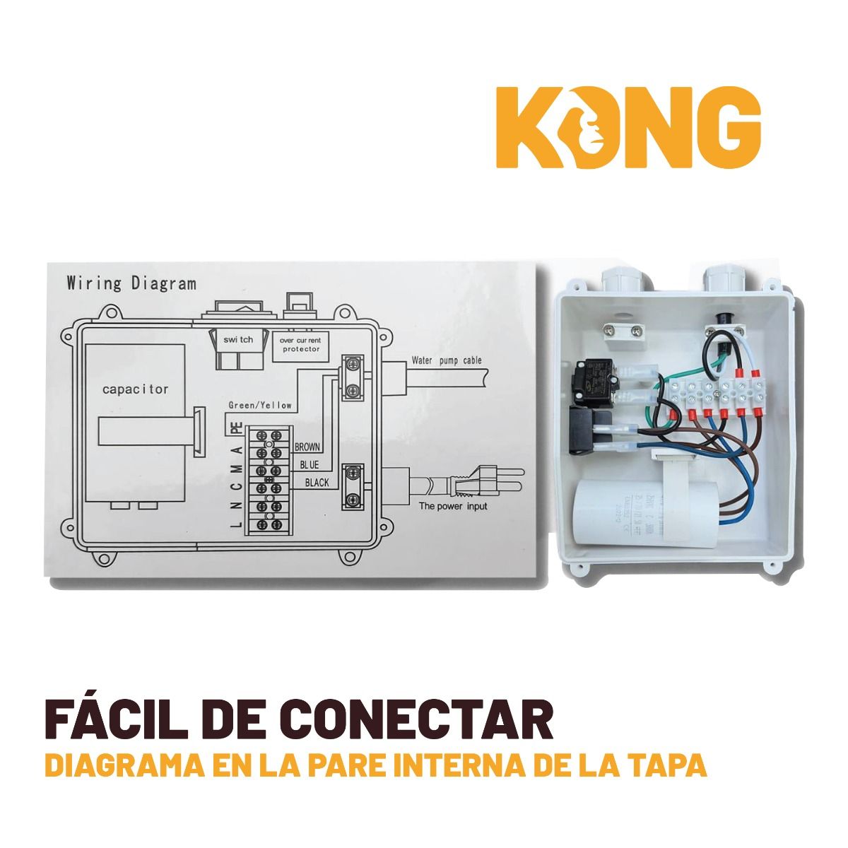 Bomba Tipo Bala 2 HP K0-BA214P Kong 6