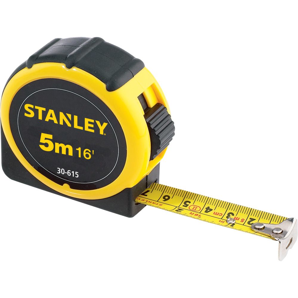Flexómetro con nylon 3/4 Pulg 19 mm 5 Mts 30-615 Stanley 4