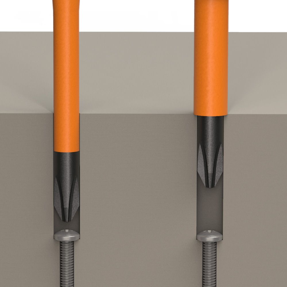 Juego de desarmadores intercambiables con aislamiento 8 en 1 32288 Klein Tools 7
