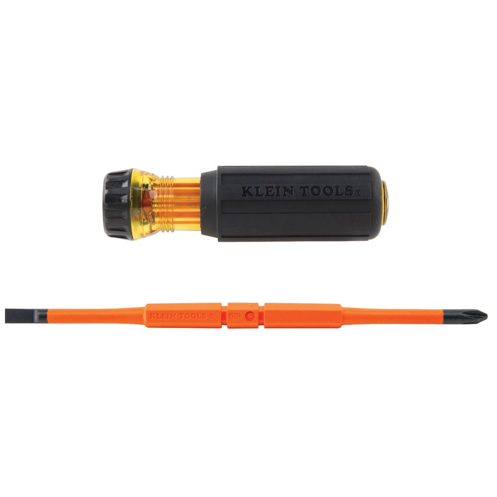 Desarmador 2 en 1 con aislamiento punta Phillips n.º 2 32293 Klein Tools 2