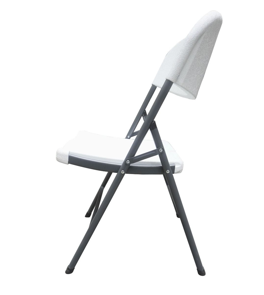 Silla Plegable Reforzada Blanca GardenLife 3