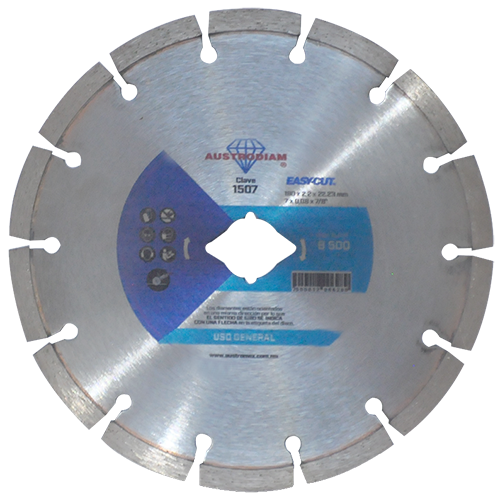 Disco de diamante segmentado Easy-cut Austromex