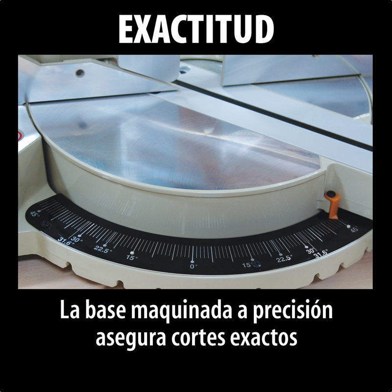Sierra inglete compuesta 12 Pulg 1650W LS1221 Makita 9