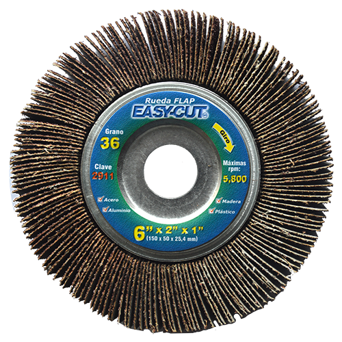Rueda flap Easy-cut plus 6X2X1 Austromex