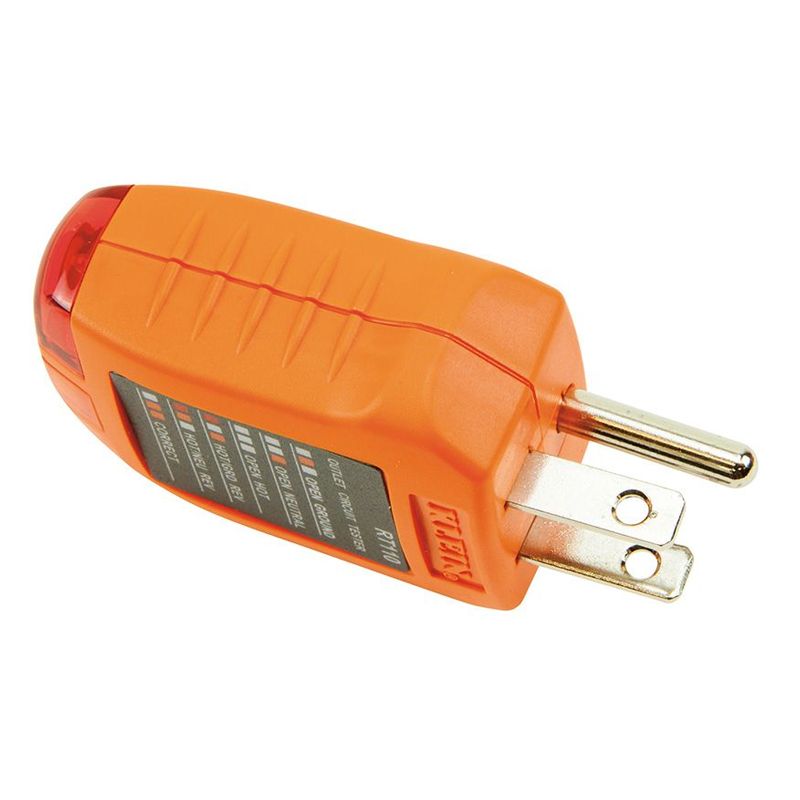 Probador de receptáculo RT110 Klein Tools 4