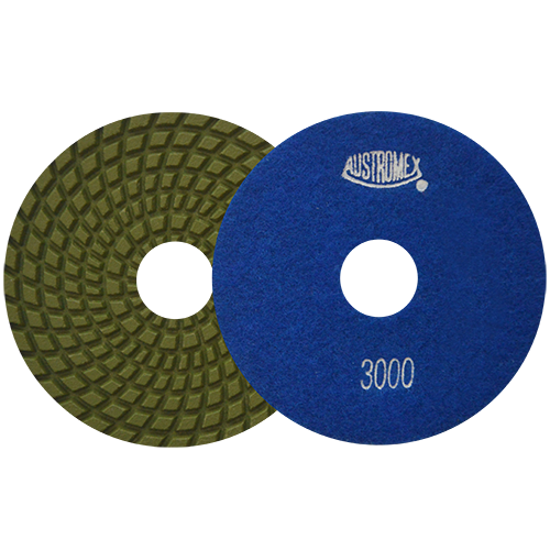 Pad de diamante Pulido en húmedo Easy-cut 4 Pulg Austromex 6