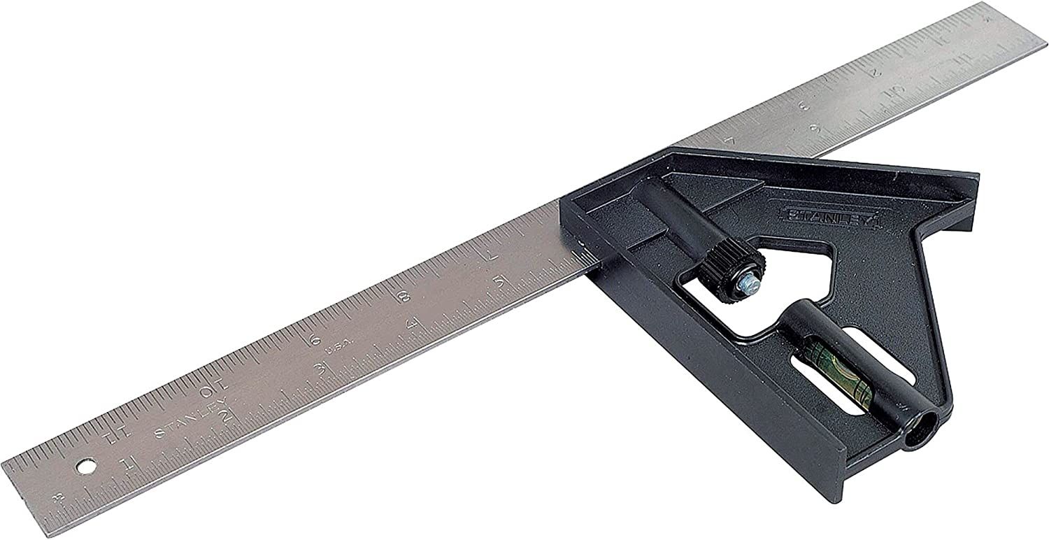 Escuadra de combinación inglesa de 12 Pulg 46-012 Stanley 4