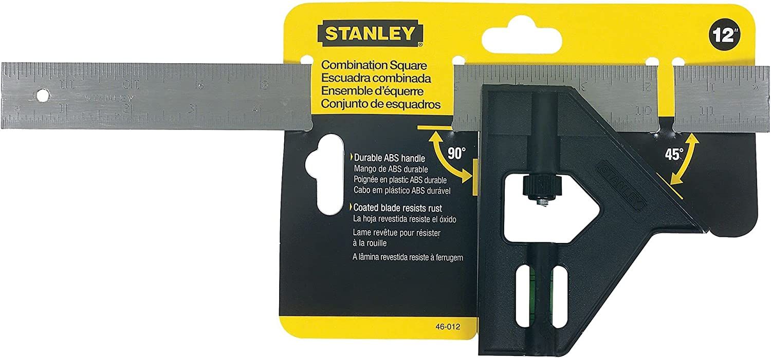 Escuadra de combinación inglesa de 12 Pulg 46-012 Stanley 7