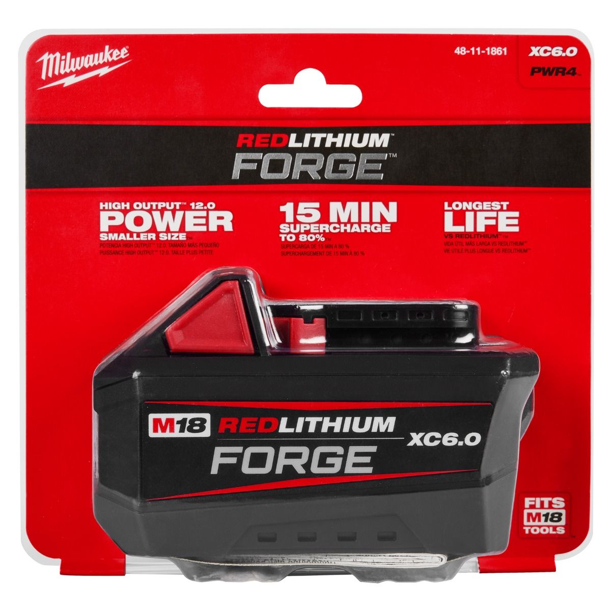 Batería M18™ REDLITHIUM™ FORGE™ XC6.0 48-11-1861 Milwaukee 6