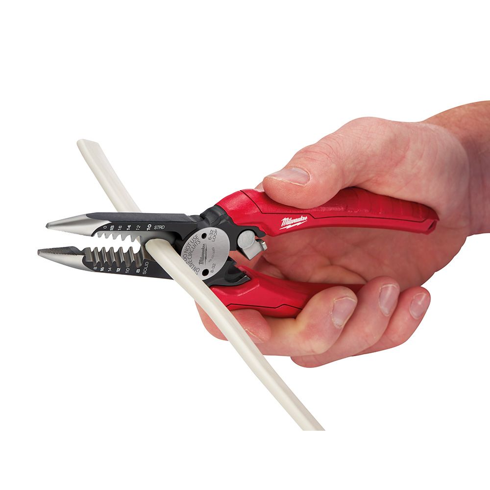 Pinzas combinadas pelacables 6 en 1 48-22-3079 Milwaukee 3