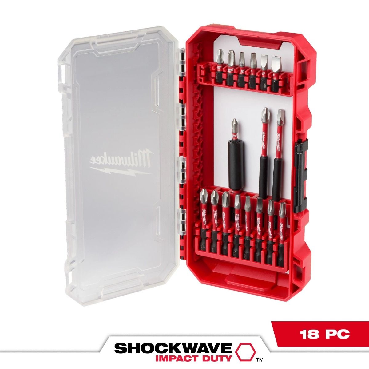 Juego de brocas para destornillador SHOCKWAVE™ Impact Duty™ de 18 pzs 48-32-4403 Milwaukee 2