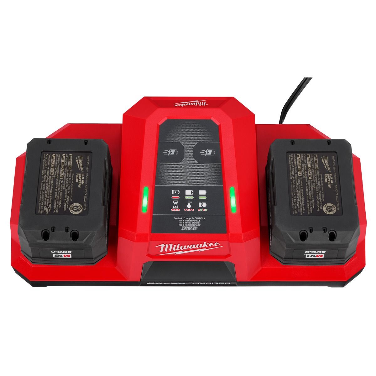 Supercargador Simultáneo Doble Compartimiento M18™ 48-59-1815 Milwaukee 6