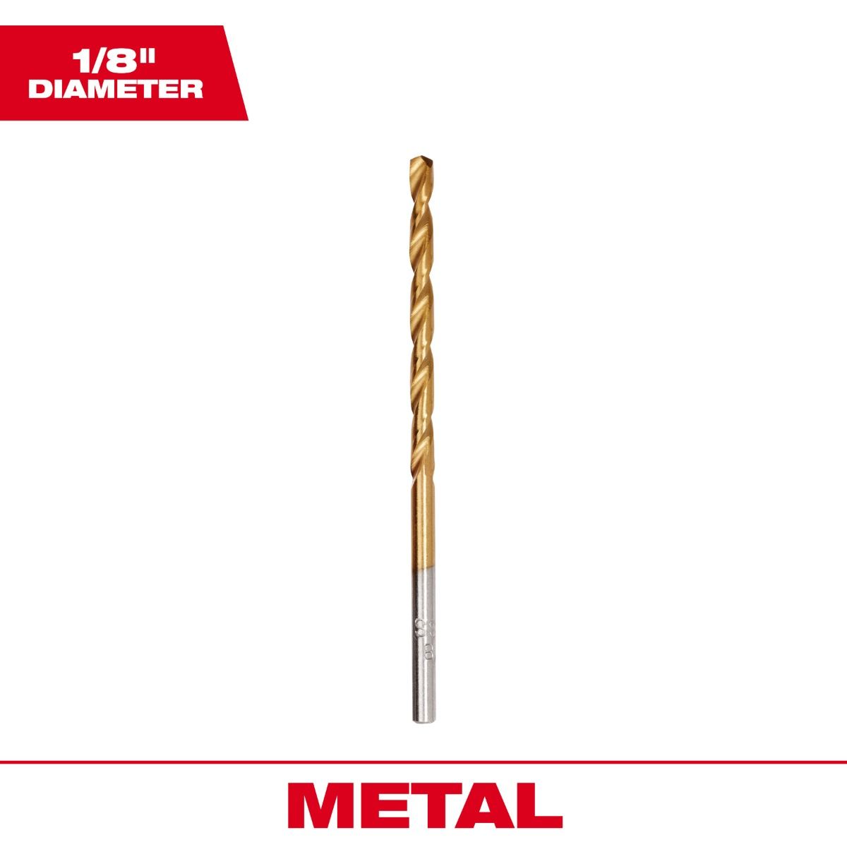 Broca De Titanio THUNDERBOLT® de 1/8" 48-89-2205 Milwaukee 3