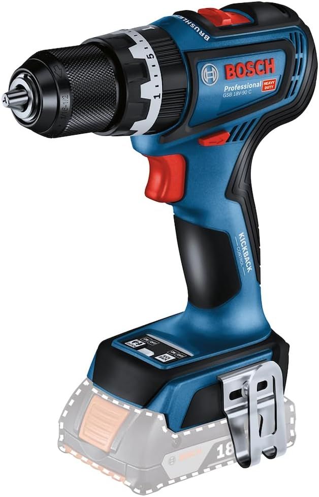 Combo Rotomartillo GSB 18V-90 C + Linterna GLI 18V-300 + SET X-LINE 65pz Bosch 3