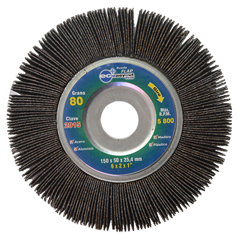 Rueda flap Easy-cut plus 6X2X1 Austromex 4
