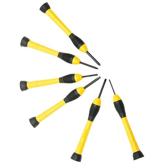 Desarmadores de precisión plástico 6 Pz 66-052 Stanley 2