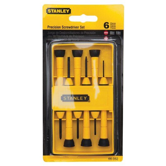 Desarmadores de precisión plástico 6 Pz 66-052 Stanley 5