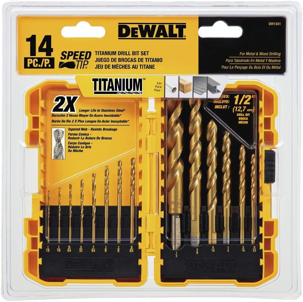 Juego de brocas Titanium 14 Pz Dw1341 DeWalt
