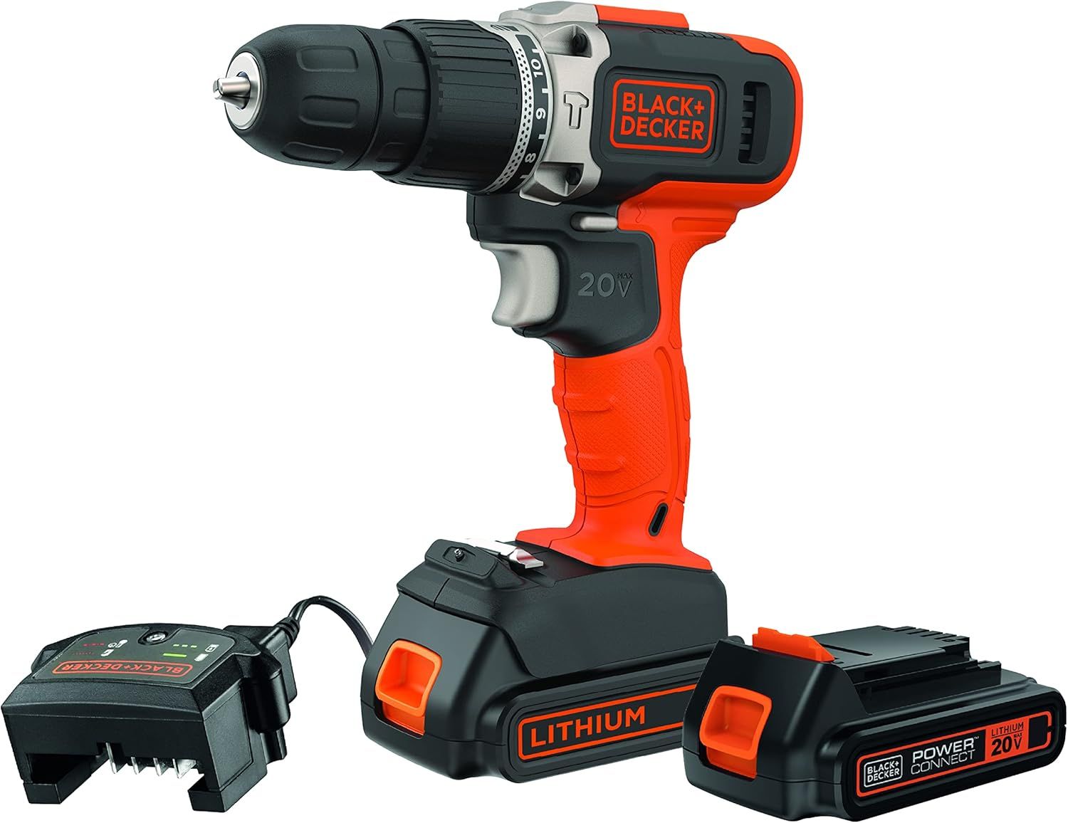 Taladro atornillador 3/8 20V BCD704C1 Black&amp;Decker