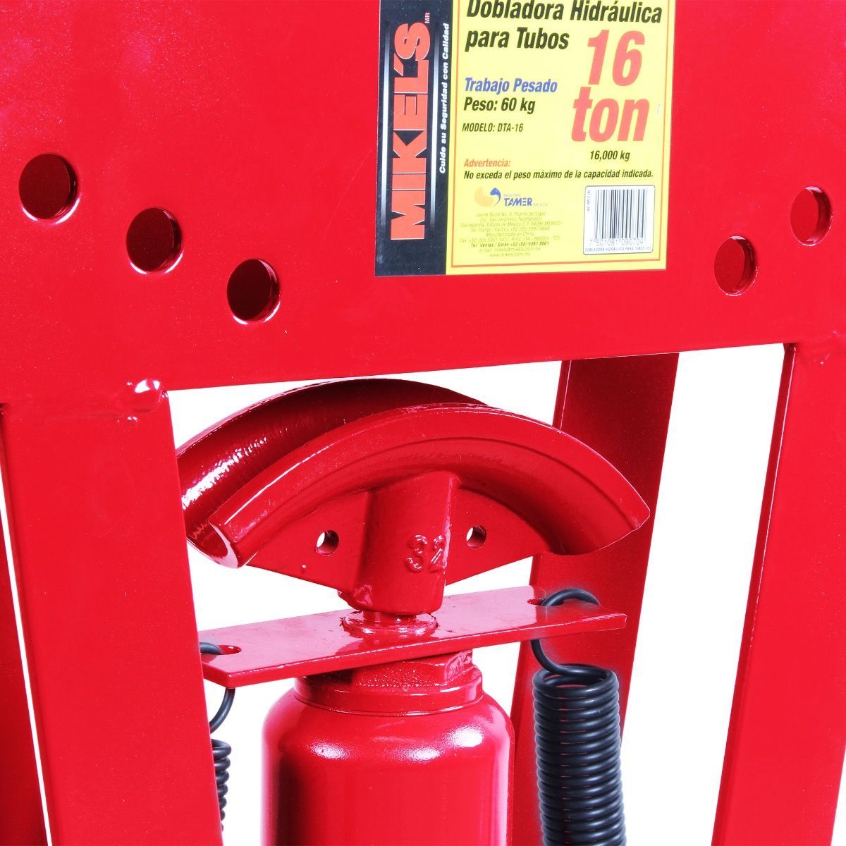Doblador de tubo hidráulico 16TON DTA16 MIKELS 5