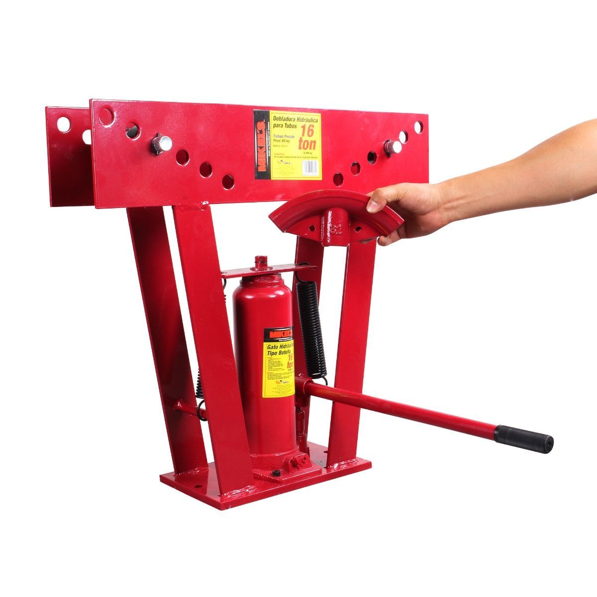 Doblador de tubo hidráulico 16TON DTA16 MIKELS 6
