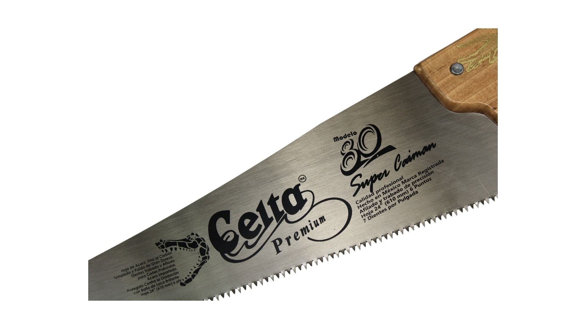 Serrucho Súper Caimán Premium 24″ 8024 Celta 4