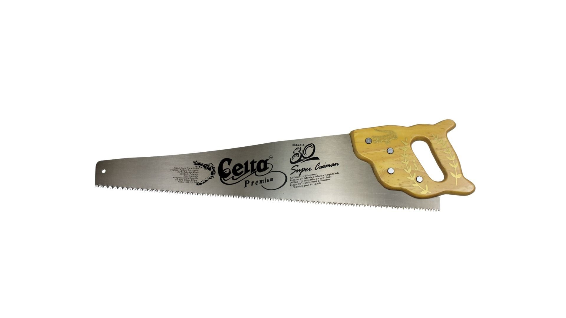 Serrucho Súper Caimán Premium 26″ 8026 Celta 3