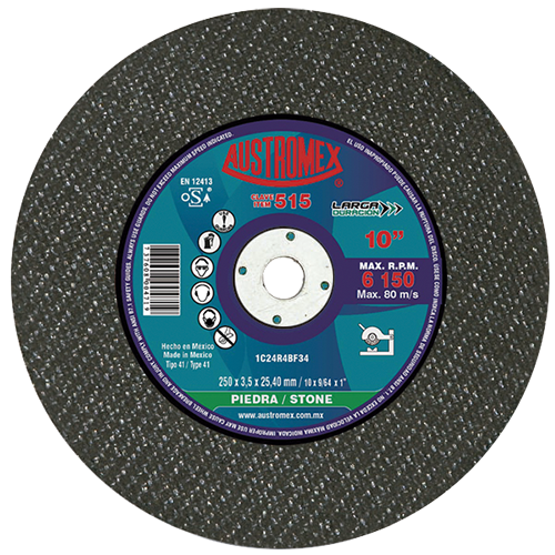 Disco para corte de piedra 10 Pulg 515 Austromex