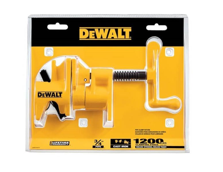 Accesorio de abrazadera de tubería de 3/4" DWHT83837 DeWalt 2