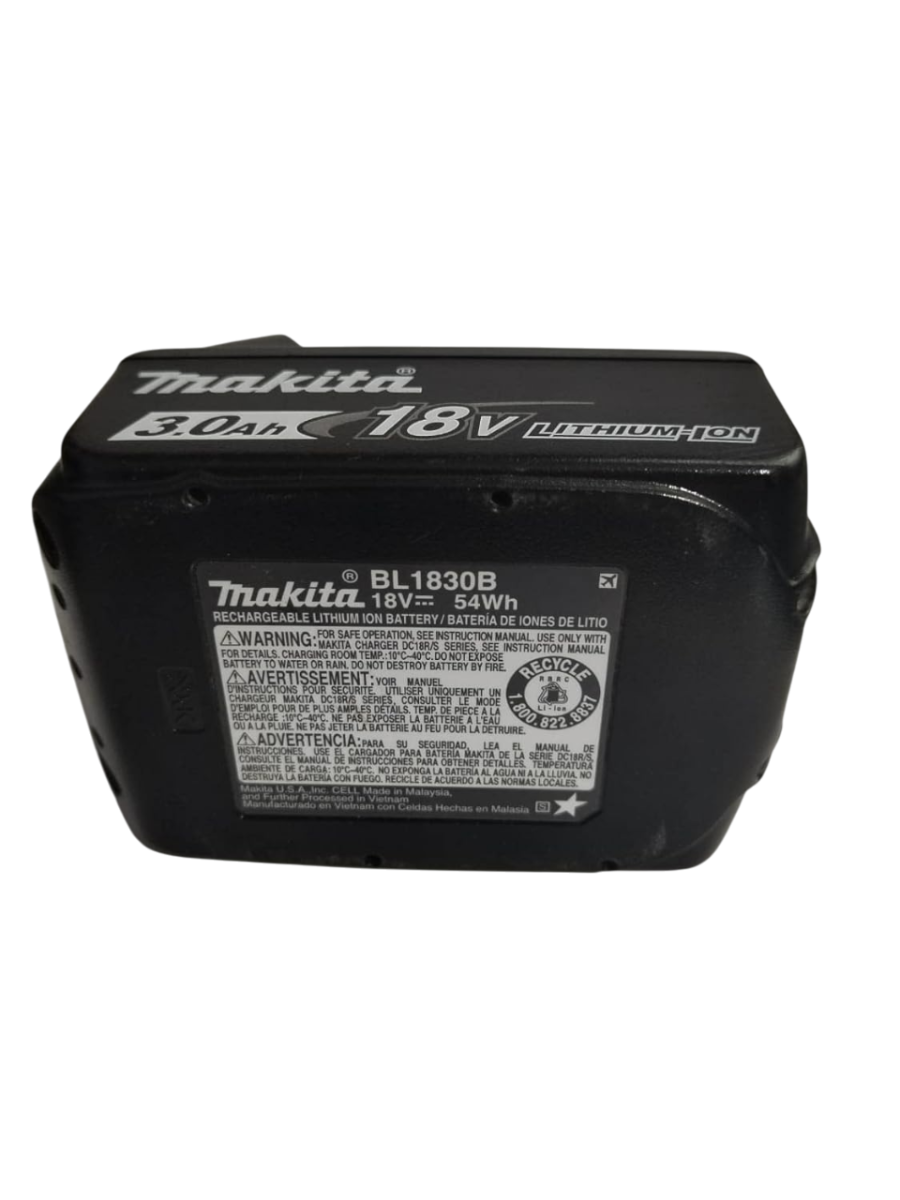 Batería Litio‑Ion 18V 3.0Ah BL1830B Makita 3