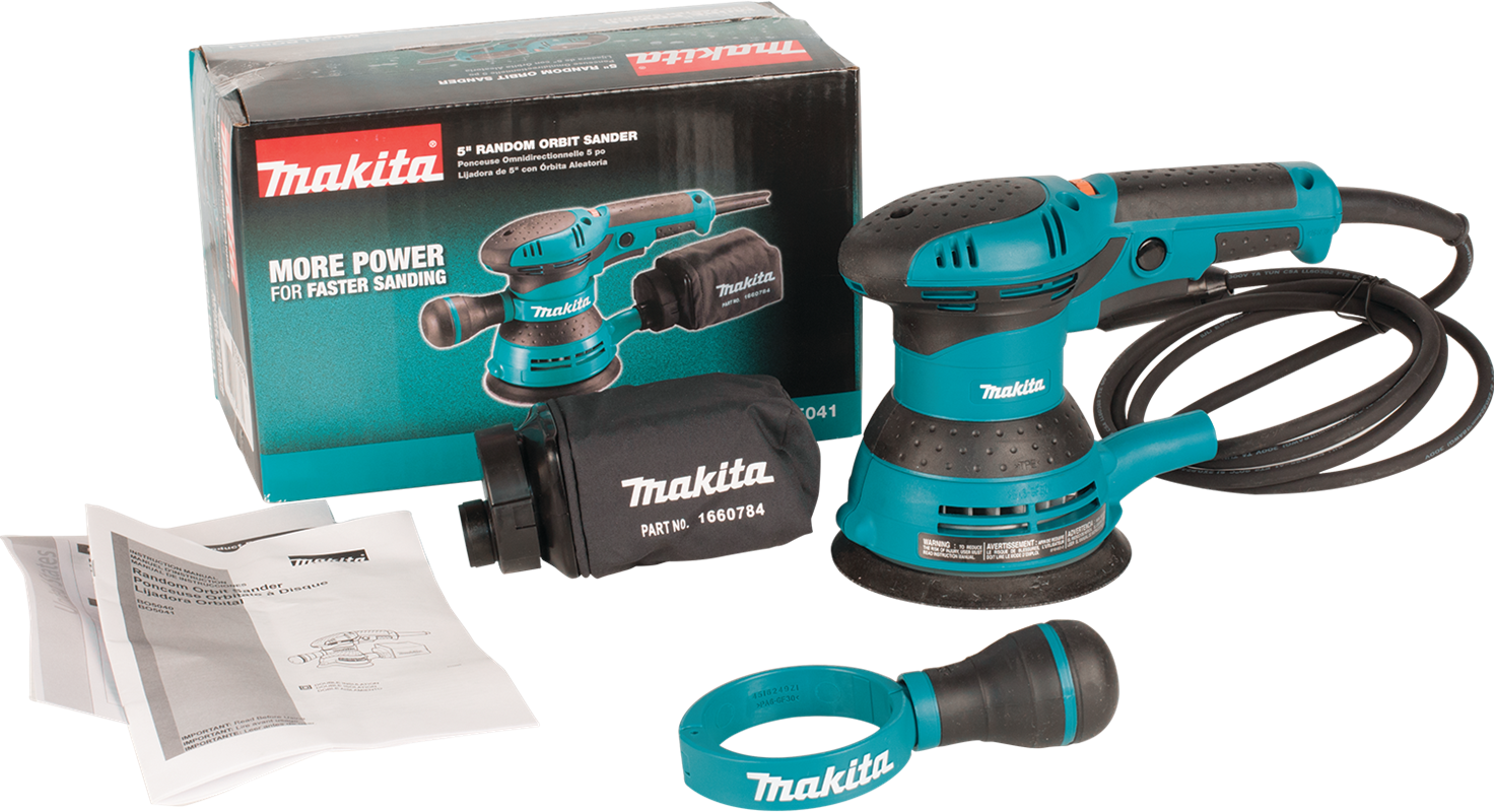 Lijadora excéntrica 5 Pulg 300W VV BO5041 Makita 5