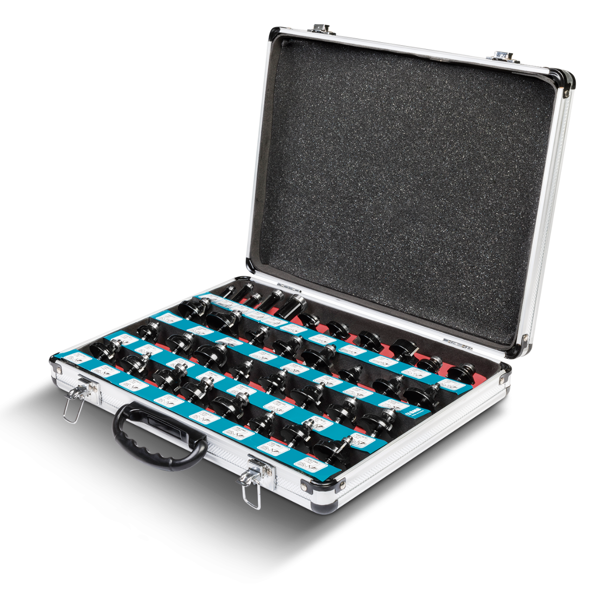 Kit de brocas para router con estuche 35 Pz 113004 High Power