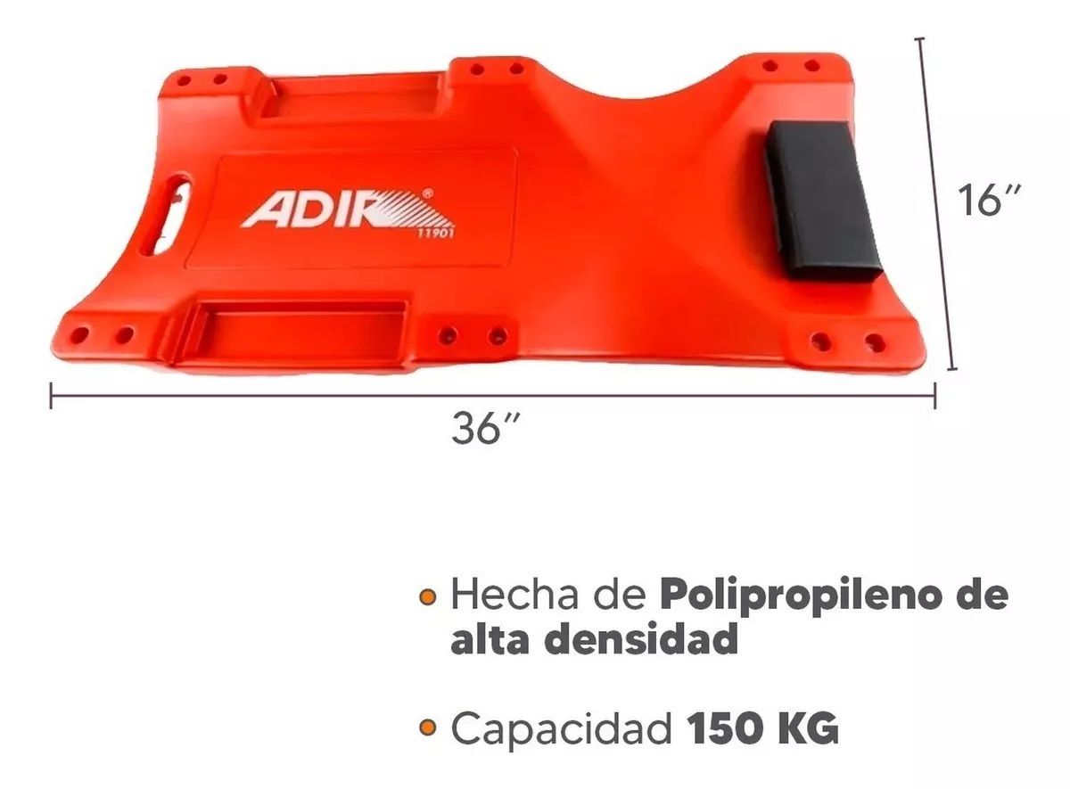 Cama Para Mecánico 36” 11901 Adir 3