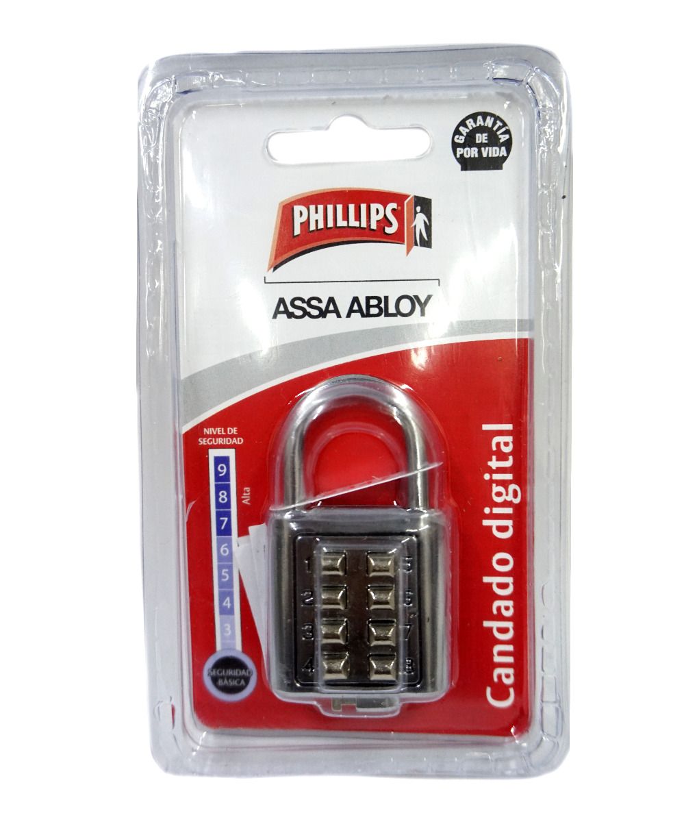 Candado digital 35-DIG Phillips 3