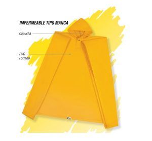 Impermeable tipo poncho C-35 Cabel 2