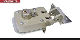 Cerradura de sobreponer para puertas corredizas 625 Phillips 2