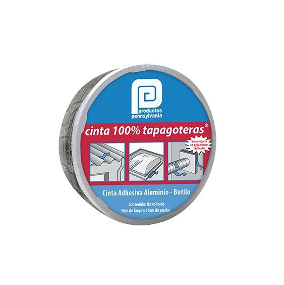 Cinta tapa goteras 10 cmX10 Mts Pennsylvania